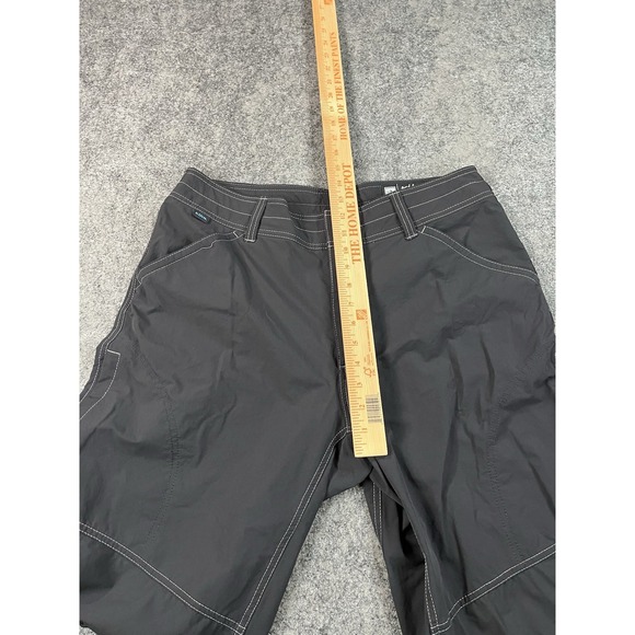 Kuhl Shorts Mens 36 Black Renegade Hiking Cargo Pockets Outdoors 12" - Picture 8 of 9